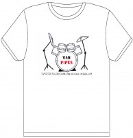 Mini t-shirt branca p/ Peluche 6€ (portes incluídos p/ Portugal Continental)