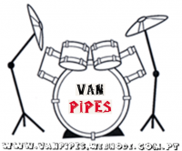 T-shirt Van Pipes várias cores 15€(portes incluidos p/ Portugal continental)